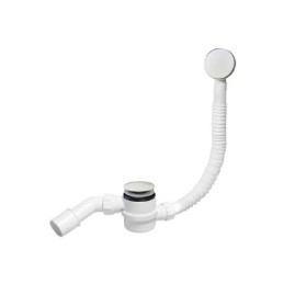 Обвязка для ванны автомат ( 330-770мм) "McALPINE" Белый   /MRB11-WH