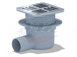 TQ5614М Трап АНИ гориз. вып. 50, рег. решетка 12 х12,сталь