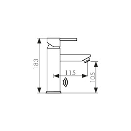 Смеситель KAISER 38311 Sensor для раковины, сенсорный (3810, 3820)