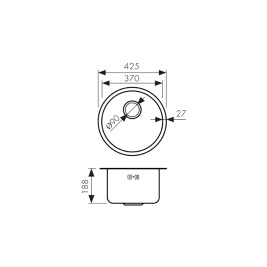 KAISER KSM-4302 Мойка из нержавейки