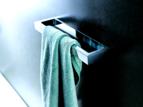 Полотенцедержатель Langberger хромированный к стене одинарный 45 см 30001D