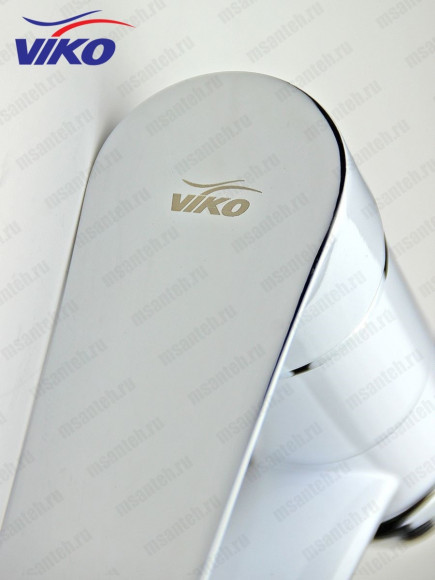 Смеситель VIKO V-4140 для раковины, белый/хром Смеситель VIKO V-4140 для раковины, белый/хром