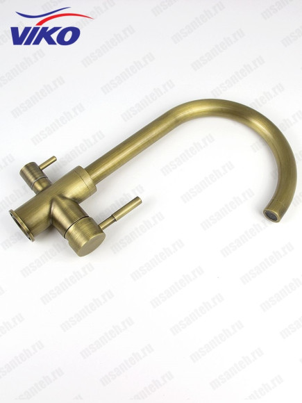 Уценка 1 Смеситель для кухни с краном для питьевой воды VIKO V-5164 Уценка 1 Смеситель для кухни с краном для питьевой воды VIKO V-5164