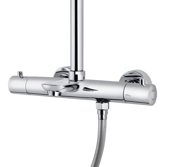 Душевая система KAISER 05182 Cezar с термостатом 6282