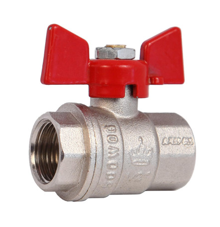 Кран KAISER 802-1/2 г/г бабочка усиленный 1/2"