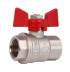 Кран KAISER 802-1/2 г/г бабочка усиленный 1/2"