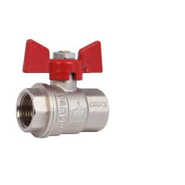 Кран KAISER 802-1/2 г/г бабочка усиленный 1/2"
