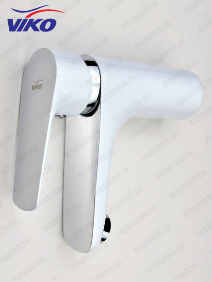 Смеситель VIKO V-4141 для раковины, белый/хром Смеситель VIKO V-4141 для раковины, белый/хром