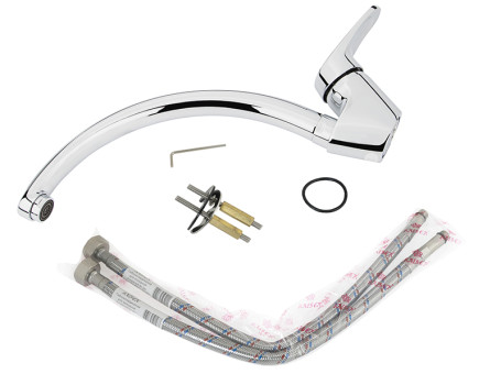 Смеситель KAISER 55244 County для кухни, хром