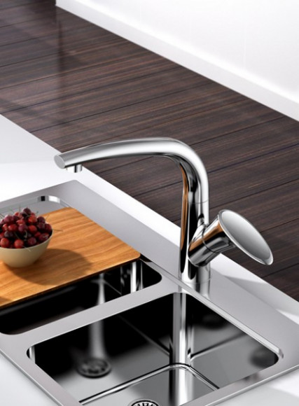 Смеситель KAISER 71044 Calla для кухни, хром