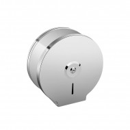 Диспенсер Rainbowl 1145 для туалетной бумаги в больших рулонах d25, (нержавейка), Steel, органайзер/ адаптер/крепление/держатель/бумагодержатель настенный с замком, металлический