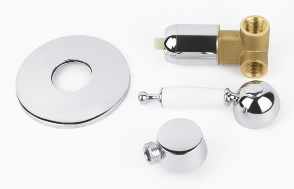 Смеситель KAISER 31017 Vincent для ванны, душа, биде, хром