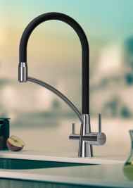 Смеситель для кухни с краном для питьевой воды PAULMARK Siegen 213111-NI