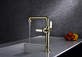 Смеситель для кухни PAULMARK Loft Lo226006-G