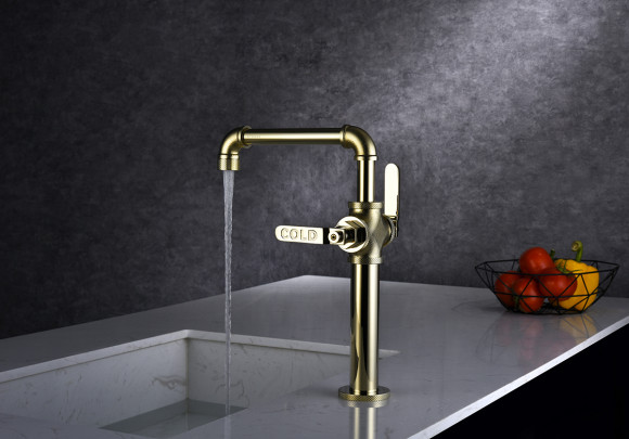 Смеситель для кухни PAULMARK Loft Lo226006-G Смеситель для кухни PAULMARK Loft Lo226006-G