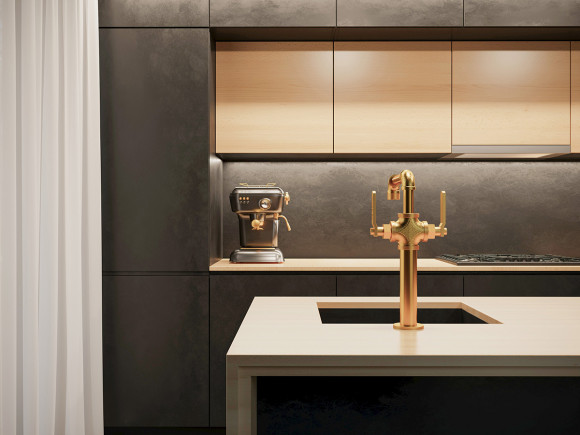 Смеситель для кухни PAULMARK Loft Lo226006-G Смеситель для кухни PAULMARK Loft Lo226006-G