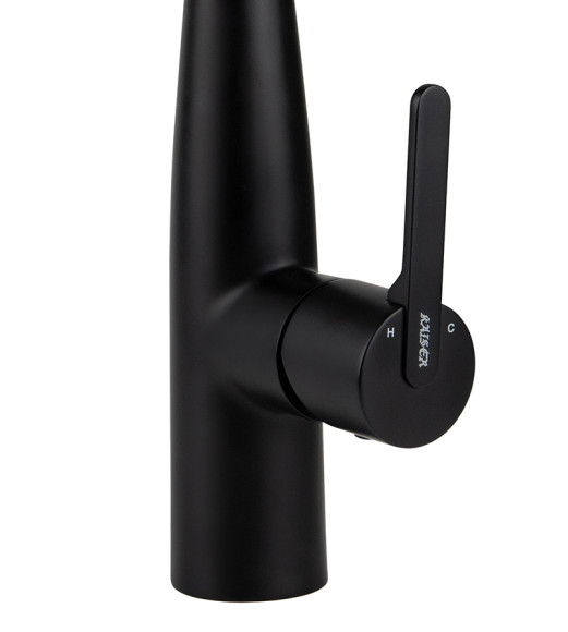 Смеситель KAISER 22144-9 Claro для кухни с вытяжной лейкой