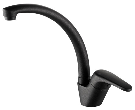 Смеситель KAISER 55244-12 County для кухни, черный металлик