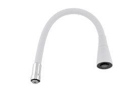 Излив VIKO V-0394 гибкий, 2 - режима, для смесителя, Белый