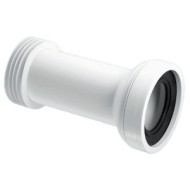 Труба фановая L=260мм,  97-107 мм прямая с прокладкой "McALPINE"  / MRWC2