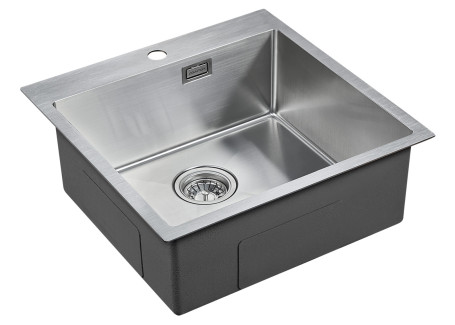 Мойка VELTEN, PM905151-BS, брашированная нерж. сталь, 510х510мм, Paulmark