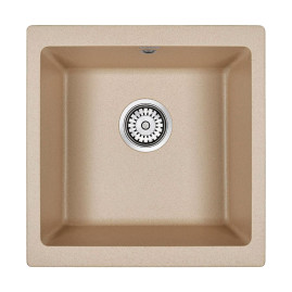 Мойка кварцевая BRILON, PM104546-QU, кварц, 445х460, подст. мон. Paulmark