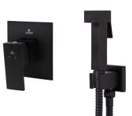 Смеситель KAISER 34377-2 Sonat для биде, скрытого монтажа, чёрный матовый