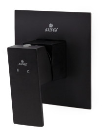 Смеситель KAISER 34377-2 Sonat для биде, скрытого монтажа, чёрный матовый