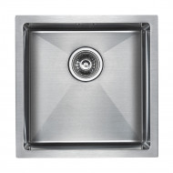 Мойка ALLER, PM904444-BS, брашированная нерж.сталь, 440х440мм, Paulmark