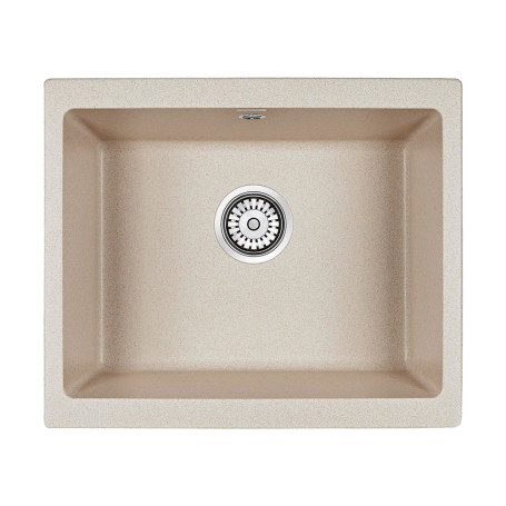 Мойка кварцевая GERA, PM205546-BE, бежевый, 555х460, подст. мон. Paulmark
