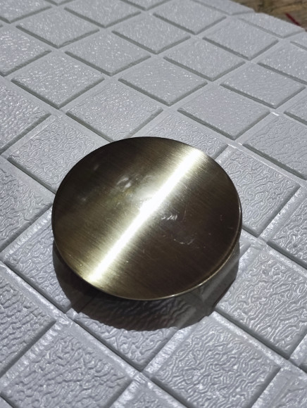 Уценка 1 Крышка KAISER 8004С-1 выпуска автомат 8004 для ванны, бронза