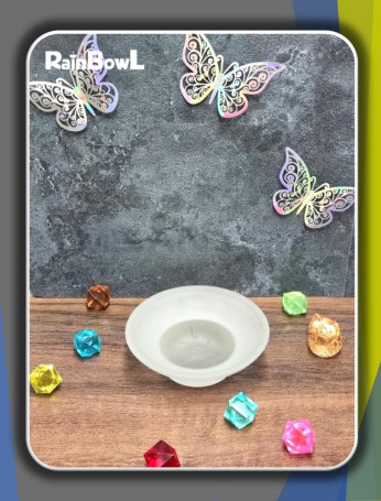 Мыльница Rainbowl FORA "Круглая" стекло (119-213)