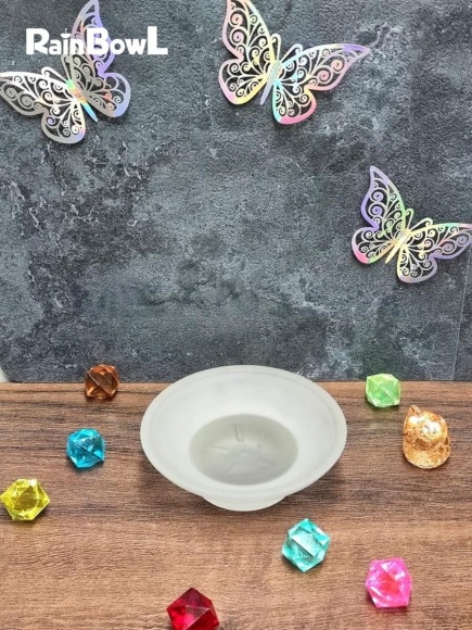 Мыльница Rainbowl FORA "Круглая" стекло (119-213) Мыльница Rainbowl FORA "Круглая" стекло (119-213)