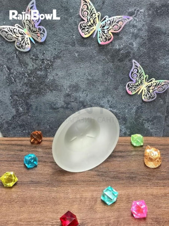 Мыльница Rainbowl FORA "Круглая" стекло (119-213)