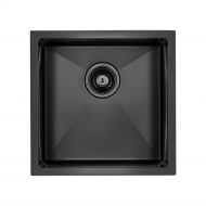 Мойка ALLER, PM904444-GM, вороненая сталь, PVD, 440х440мм, Paulmark