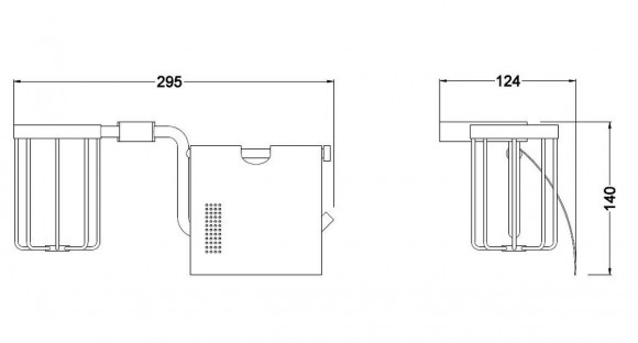 Бумагодержатель SCHEIN 326E + освежитель