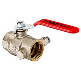 Кран шар. VALTEC VT.245.N.05 вн./вн. 3/4" с дренажом ручным спуском