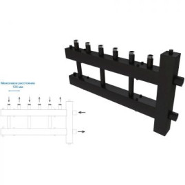 Коллектор котельной разводки Askon КК-25М/125/40/5D с ГРТК