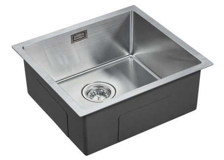 Мойка WESER, PM804844-BS, брашированная нерж.сталь, 480х440мм, Paulmark