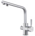 Смеситель KAISER 40144 Decor для кухни, с краном для питьевой воды, Хром