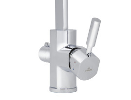 Смеситель KAISER 40144 Decor для кухни, с краном для питьевой воды, Хром