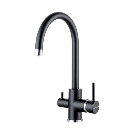 Уценка 1 Смеситель для кухни с краном для питьевой воды PAULMARK Essen 213211-401