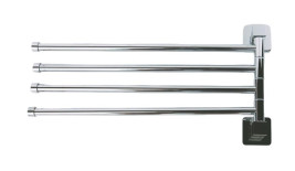 Полотенцедержатель Rainbowl CUBE "Рога" четверные (2734-4)