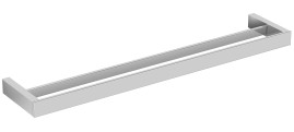 Полотенцедержатель Langberger хромированный к стене двойной 60 см 36002A