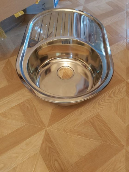 Уценка 1 Мойка KAISER KSS-7750L из нержавейки