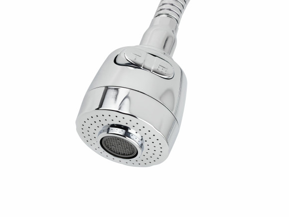 Кран - МОНО VIKO V-3510 для холодной воды d40 с гибким изливом и гайкой