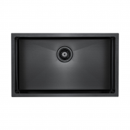 Мойка KOHER, PM807444-GM, вороненая сталь, 740х440мм, Paulmark