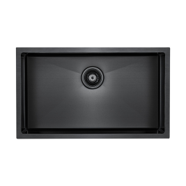Мойка KOHER, PM807444-GM, вороненая сталь, 740х440мм, Paulmark