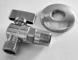 Кран KAISER 264 1/2"х1/2" угловой