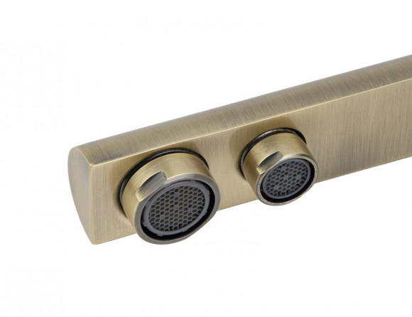 Смеситель KAISER 40144-3 Decor для кухни с краном для питьевой воды, бронза